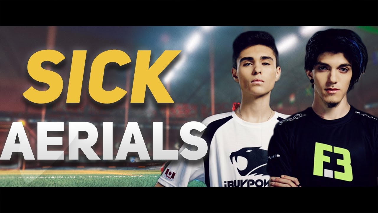 BEST ROCKET LEAGUE AERIAL PLAYS BY PROS!