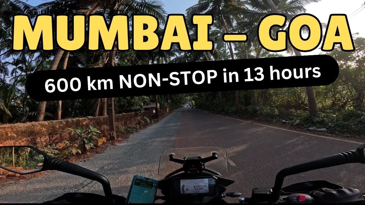 Mumbai to Goa ride on KTM 250 adventure | Solo ride #mumbaitogoa #ktm250adventure #soloride