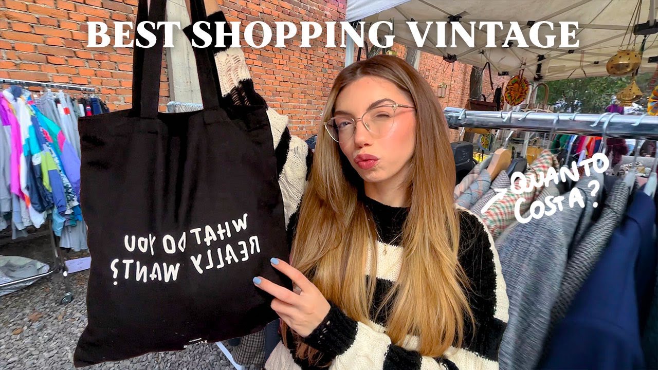 SHOPPING VINTAGE + HAUL ✨ venite con me a fare shopping vintage
