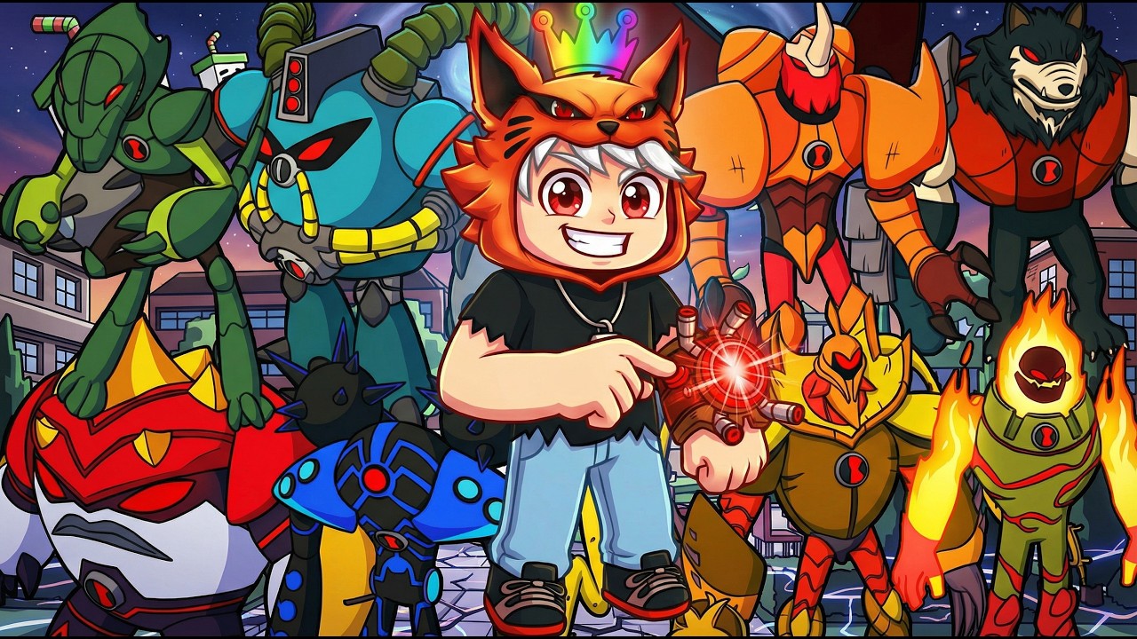 TESTEI OS 11 ALIENS DO KEVIN NO PVP, VOCÊ SABE QUAL É O MELHOR?! BEN 10 SUPER HERO TIME!