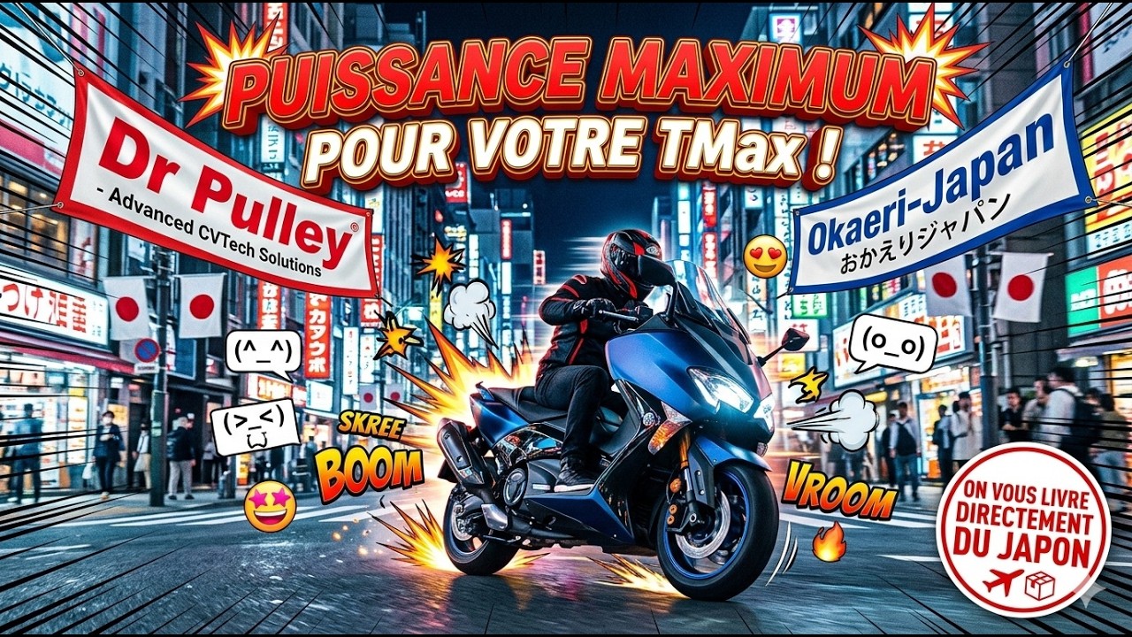 Votre TMax est de plus en plus POUSSIF? Voici LA SOLUTION!