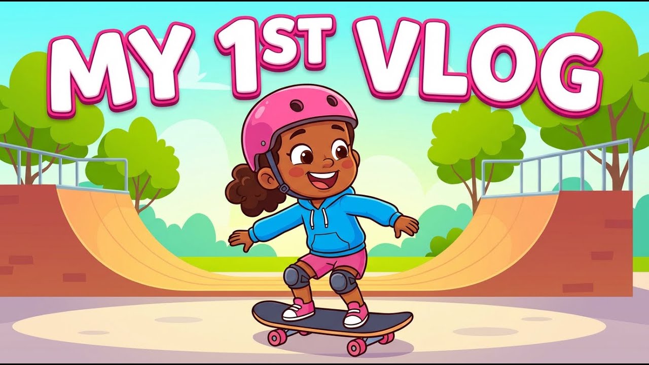 Watch a 6 year old discover her skateboarding skills