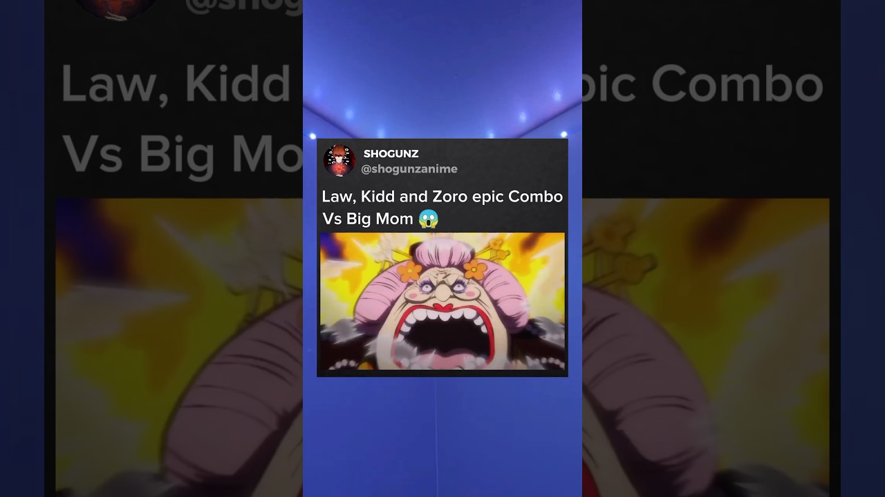 Law, Kidd and Zoro Vs Big Mom 🔥🥶 #shorts #anime #onepiece #luffy #zoro #sanji