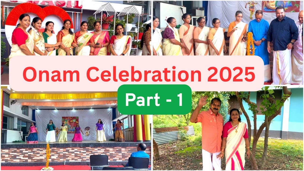 Onam Celebration 2025 | ഓണാഘോഷം | Onam Celebration Part -1 || Liji&rsquo;s Vlogs