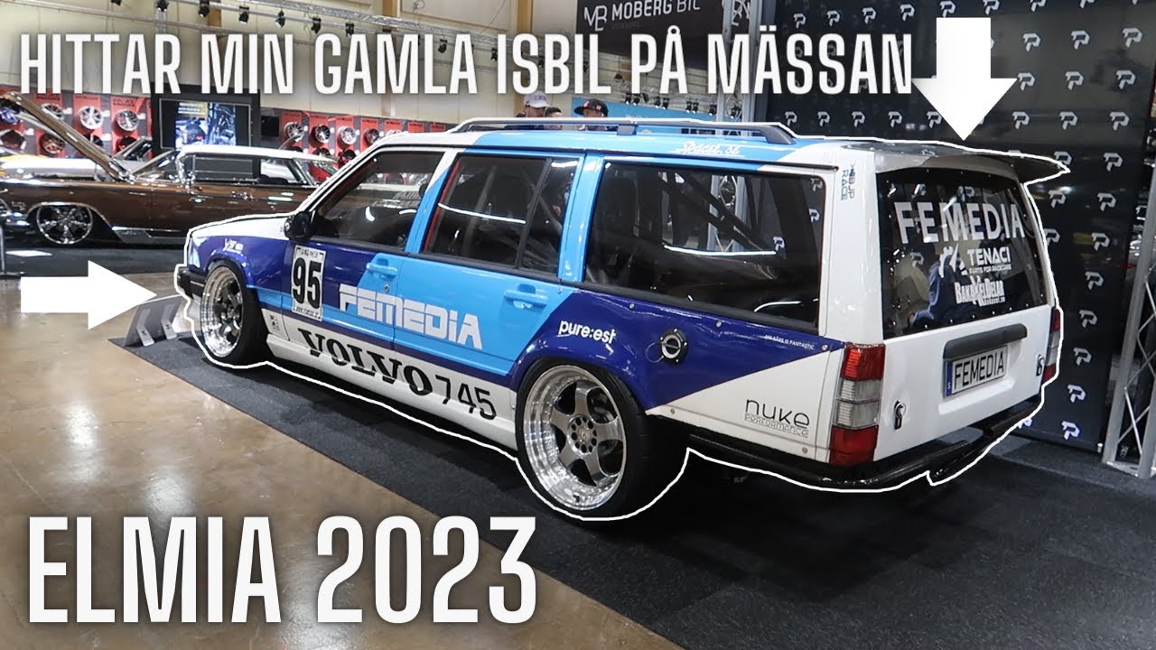 Lackar om min Volvo 745 och drar till Elmia
