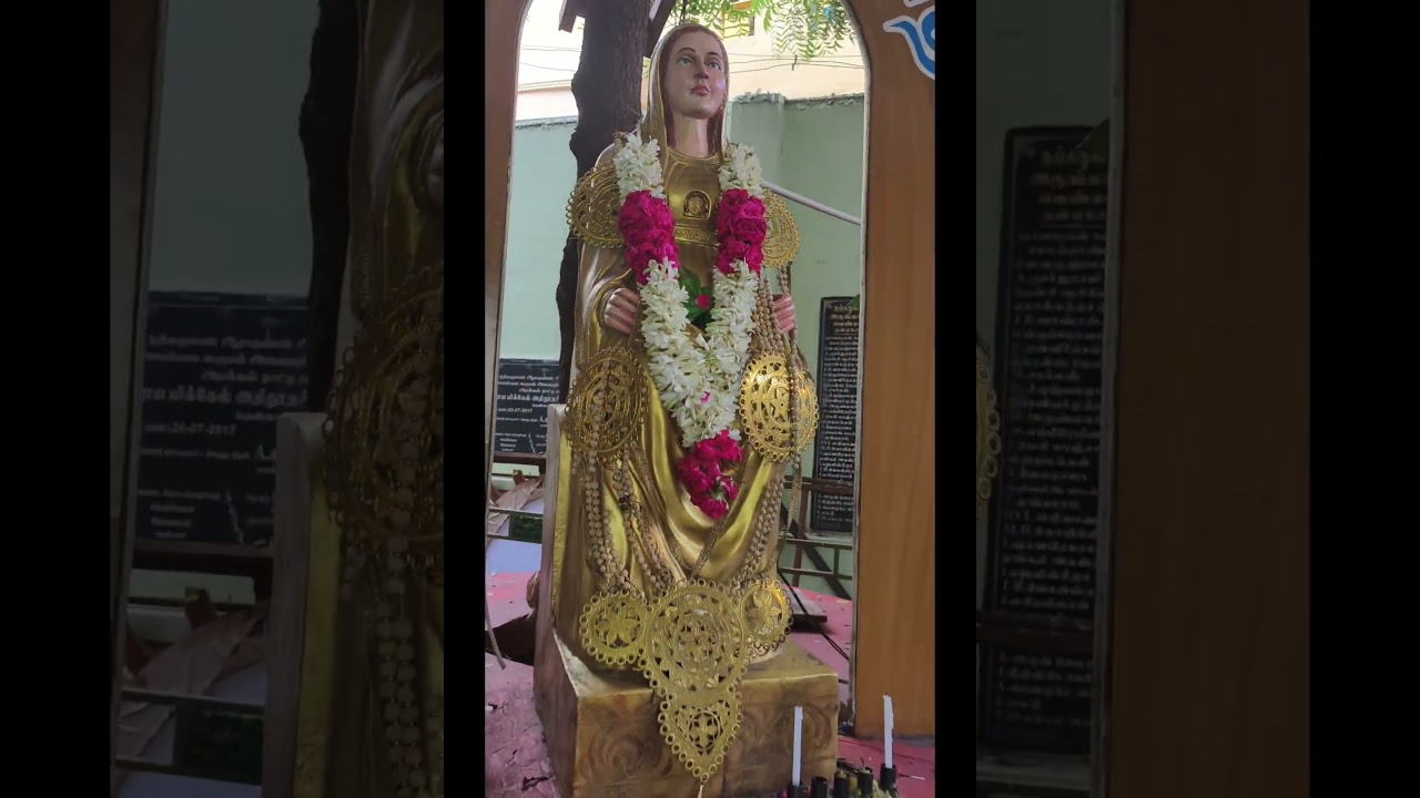 St. Michael’s Church, Tenkasi ⛪ | Peaceful Tamil Nadu Heritage Walk | Tenkasi Travel Vlog 4K