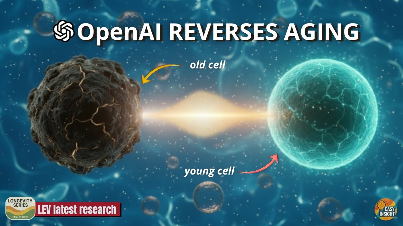 AI Just Made Old Cells Young Again!