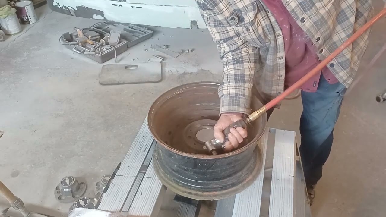 SQUAREBODY CHEVY RALLY WHEEL RESTORATION!