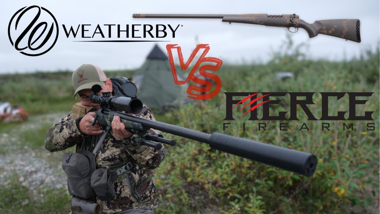 Weatherby против Fierce | Сравнение винтовок с продольно-скользящим затвором