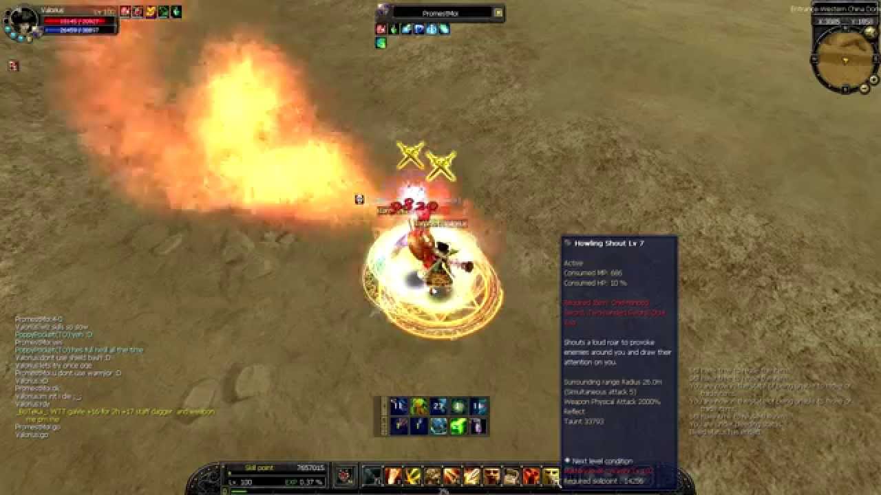 Silkroad Online - Wizard/Warrior - The best build ever in action (ง&deg;ل͜&deg;)ง