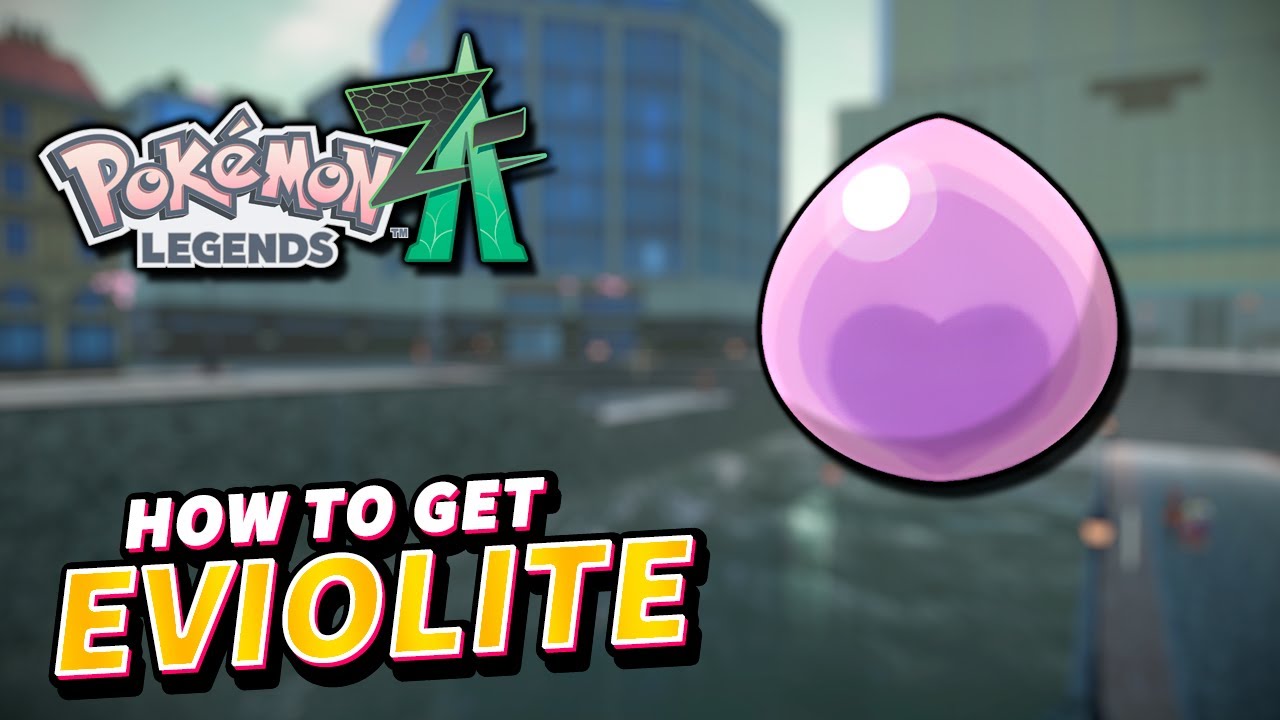 Pokemon Legends Z-A EVIOLITE LOCATION