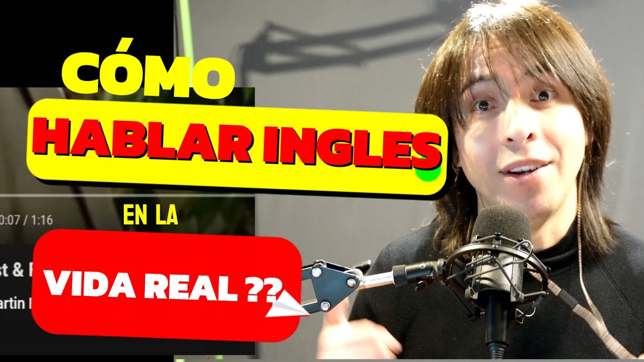 Cómo hablar Inglés en la vida real?🤔🗣️🌍