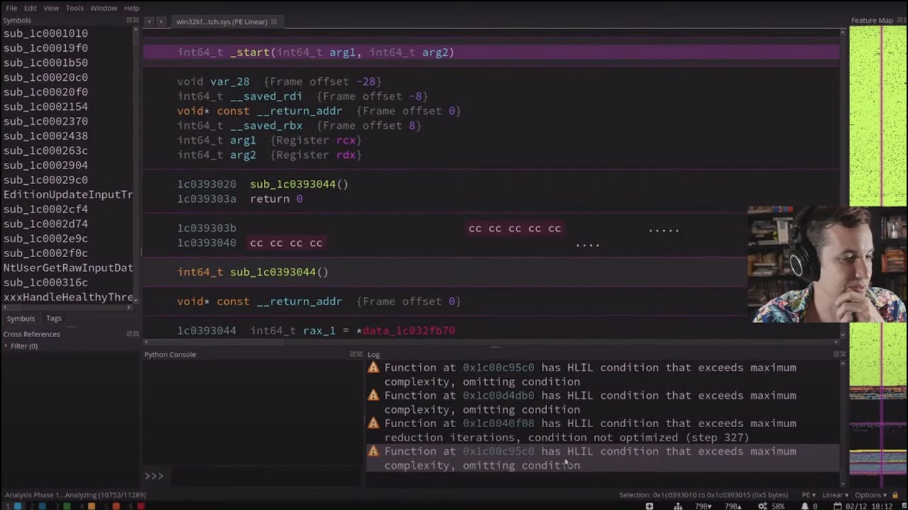 Binary Ninja Live Stream: Feb 12