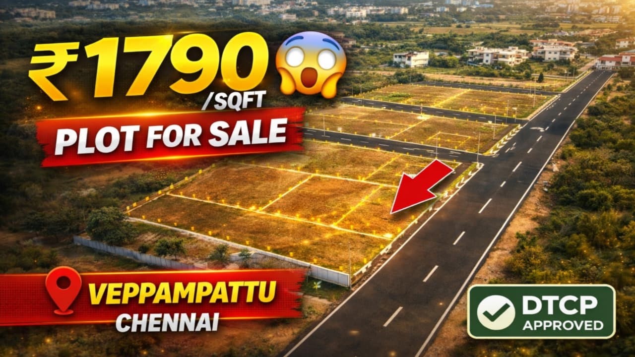 Vepampattu Plots: DTCP Approved Land Near Chennai | Smart Investment
