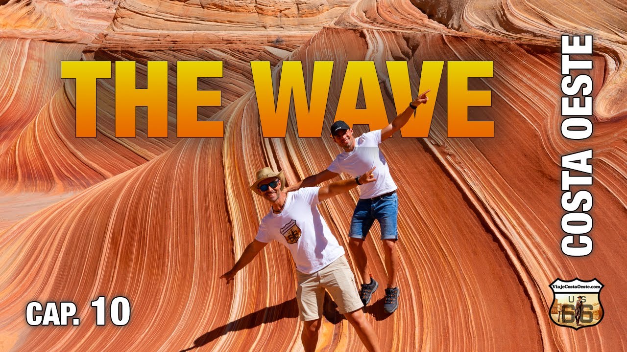 THE WAVE LA OLA PETRIFICADA - CIRCULO PARQUES COSTA OESTE EEUU