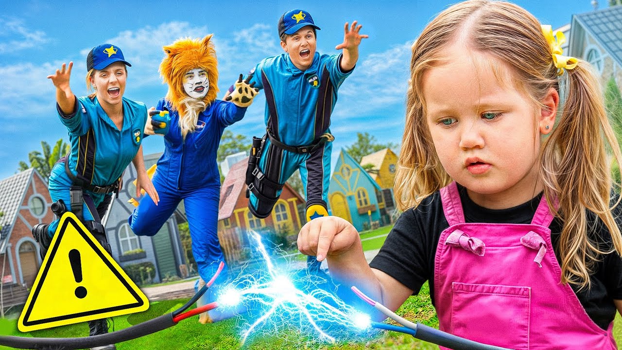 NÃO BRINQUE COM ELETRICIDADE! ⚡🚨 Dicas de Segurança | Patrulha Estelar