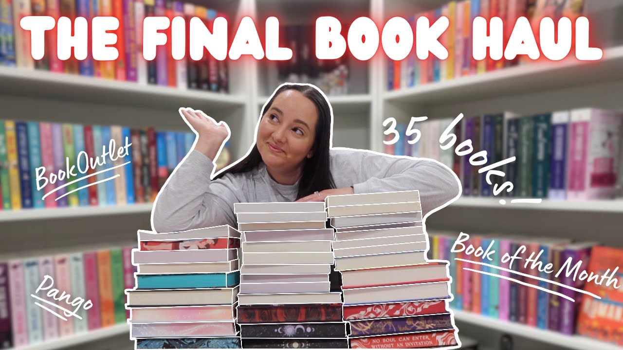 The FINAL book haul of 2025 📚 | BookOutlet | Book of the Month | Pango | Bookmas Day 3