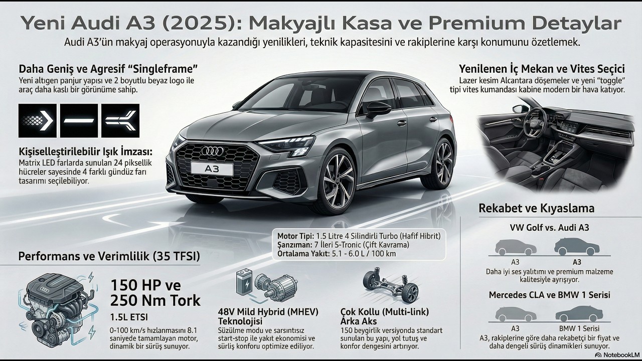 2024 Audi A3 - Neden Almalıyım?