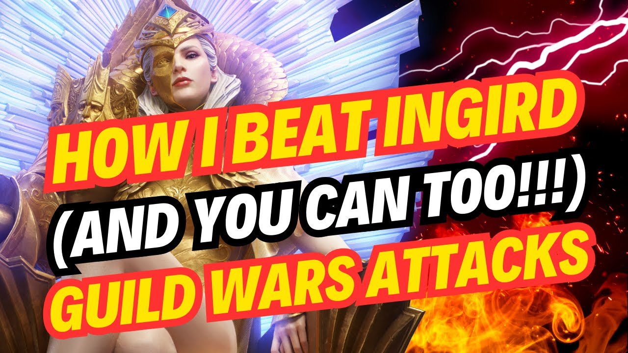 How to Attack Ingrid Tower Defenses...Tough But NOT Impossible - Watcher of Realms Guild Wars GvG