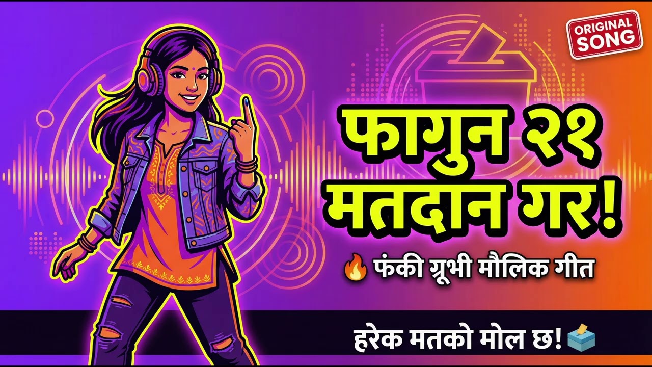 मतदान जागरण गीत | Voter Awareness Song | फागुन २१ मा मत हालौँ | Every Vote Matters