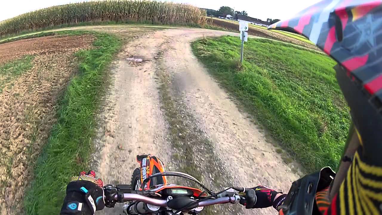 Kleine Ausfahrt mit KTM 300 EXC R Sixdays