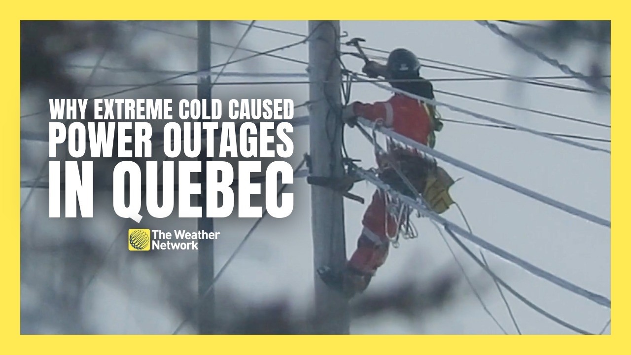 Почему компания Hydro-Québec заявляет, что холодная зима привела к отключениям электроэнергии для...