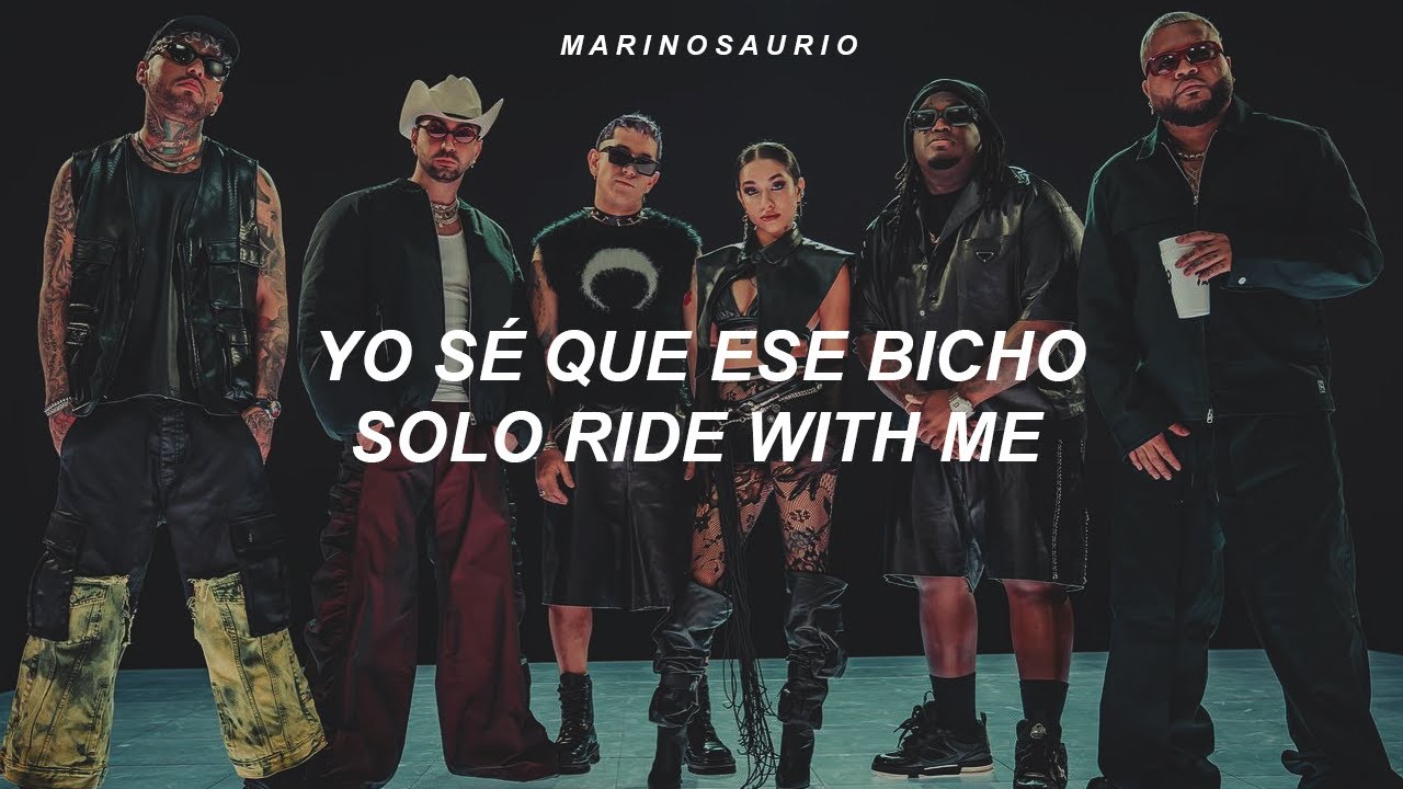 LATTE - Dalex, Lenny Tav&aacute;rez, Sech, Justin Quiles, Dimelo Flow (feat. Maria Becerra) [Letra]