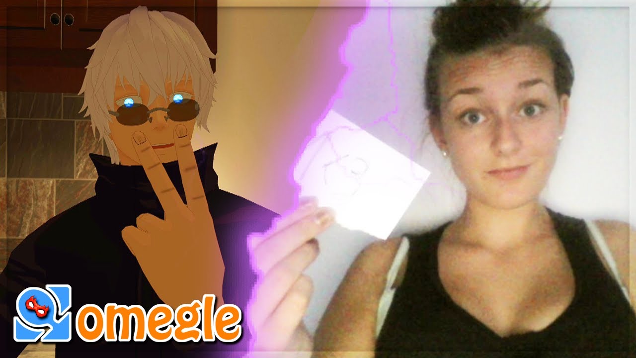 Girls simp for Gojo on Omegle (JJK VR)