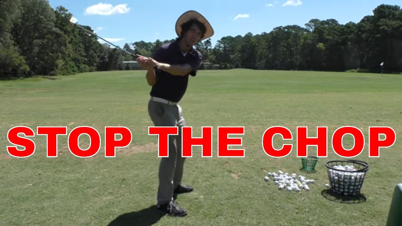 Stop Chopping In Your Golf Swing (Do This Drill)