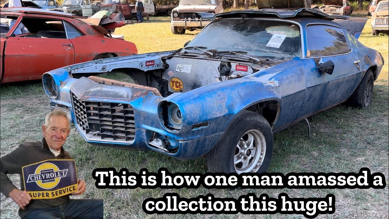 One Man’s Big Block Chevy Collection pt. 2 #musclecar #barnfinds #ls6chevelle #roylanglitz