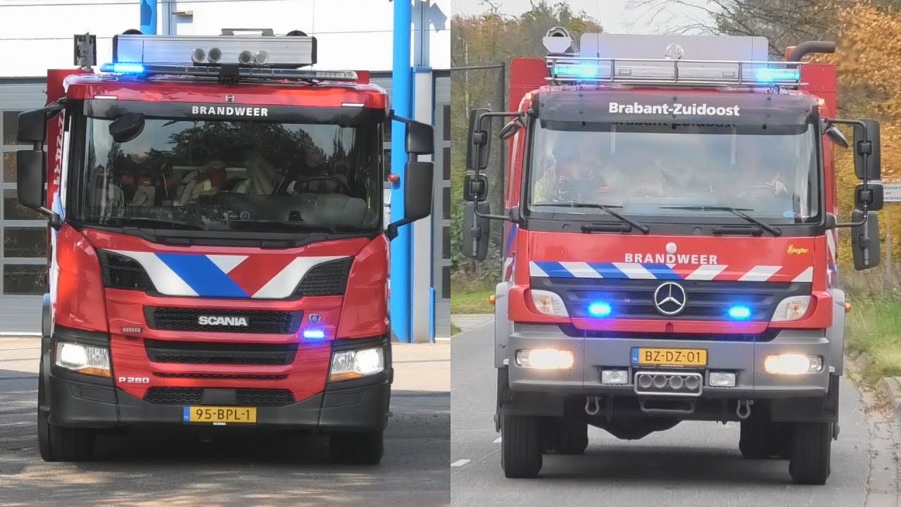 PRIO 1 TS 22-2431 & [Reserve] TS 22-5048 Brandweer Eindhoven naar medische incidenten in Eindhoven