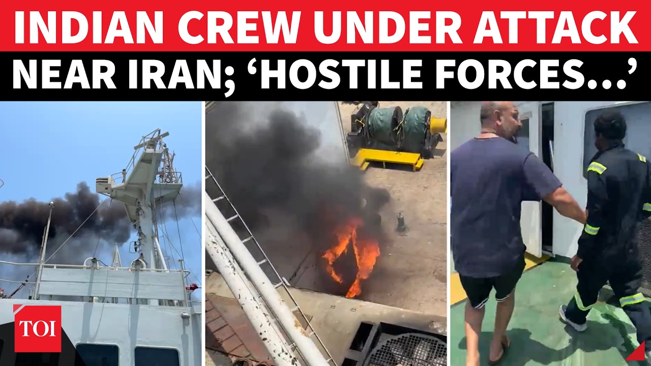 Indian Sailors ATTACKED Near Iran, Distress Call To Tehran; IRGC Launches Emergency Rescue Op