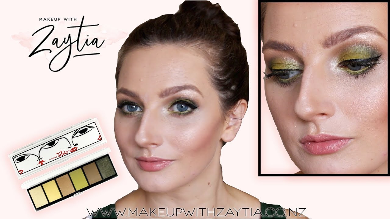 MAC Toledo Bellegreens Palette Everyday Glam Smokey Eye Look