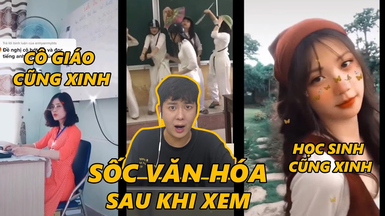 Reaction Tiktok Học Sinh Cuối Cấp 3 Siêu Quậy | Korean Reaction