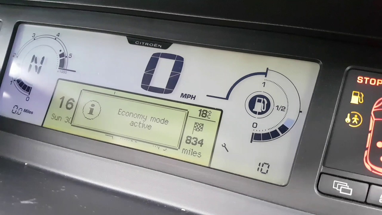Service Interval reset Citroen C4 Grand Picasso