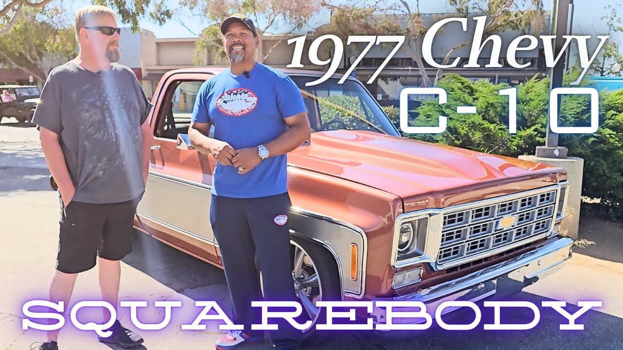 SQUAREBODY 1977 Chevy C10 в Cruisin Grand