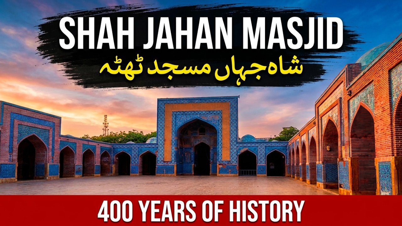 Shahjahan Masjid Thatta | Historical Mosque of Sindh