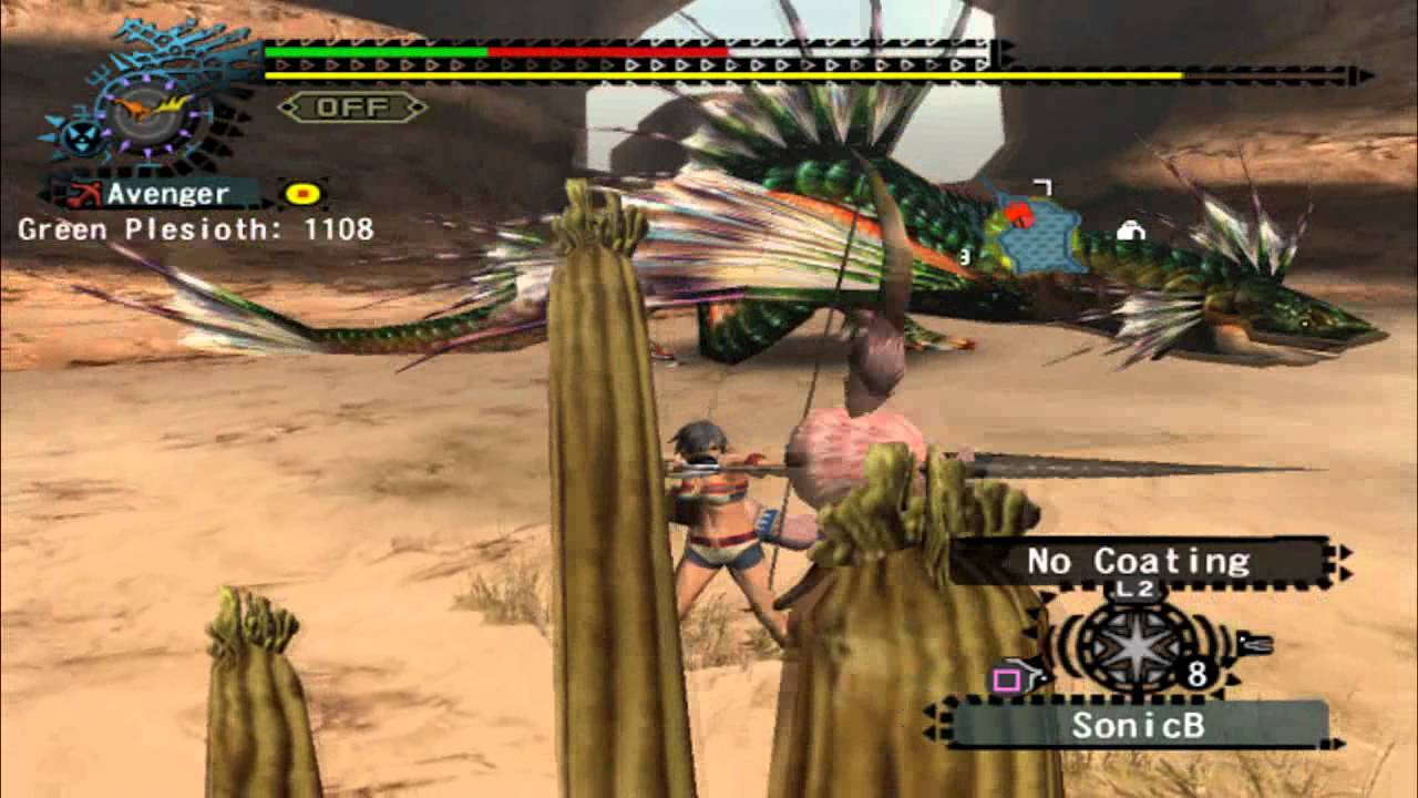 Monster Hunter 2 Dos Green Plesioth Bow Guide