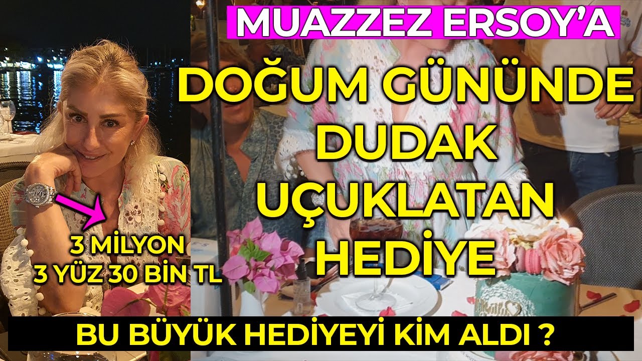 Muazzez Ersoy 'a , Doğum Gününde 180 Bin Euro 'luk Saati Kim Hediye Etti ?