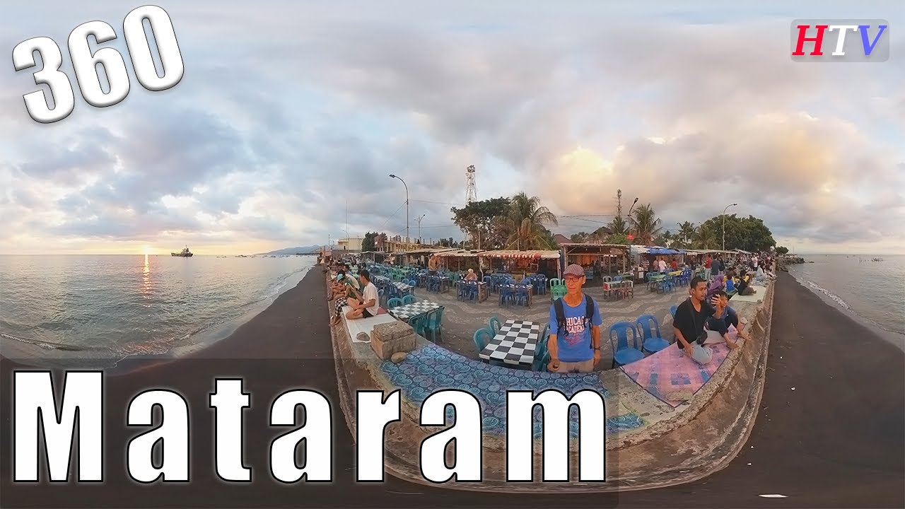 360VR Mataram,Lombok-Big City Beach Sunset