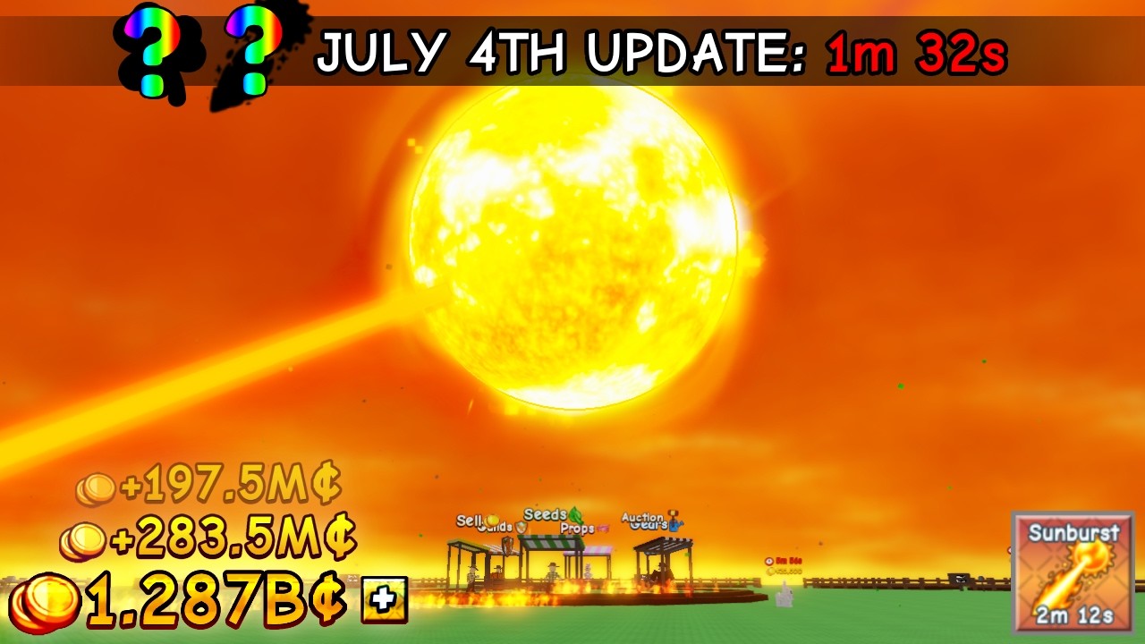 THIS NEW SECRET WEATHER Changes EVERYTHING... in Grow a Garden 2! (July 4th Update)
