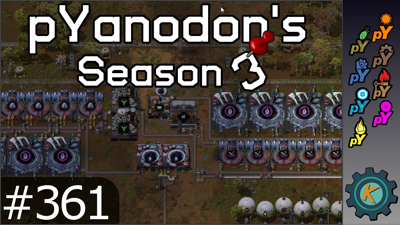 Обработка алмазов 💎 - Factorio pYanodon's S3E361