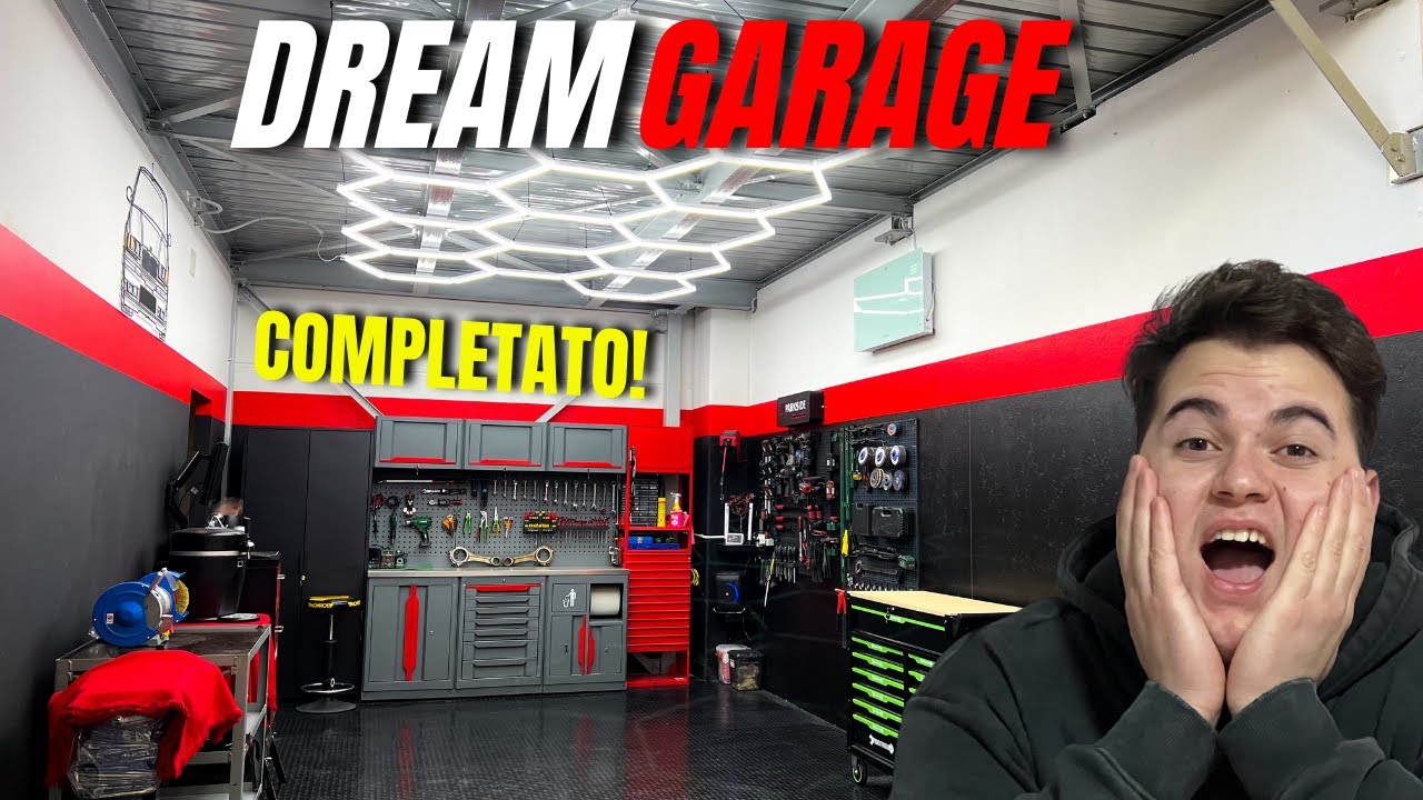 DREAM GARAGE COMPLETATO – Il Mio GRT Garage È Realtà! 🔧🔥