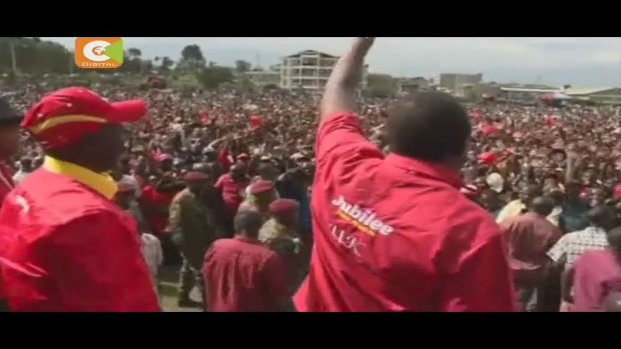 Kenyatta, Ruto campaign in Sotik, Bomet