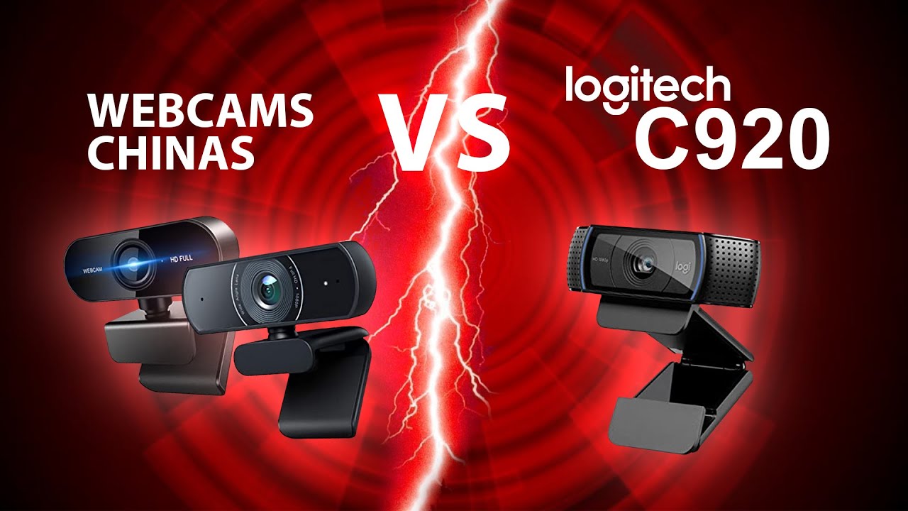Reseña webcam China vs Logitech C920 - Review en español