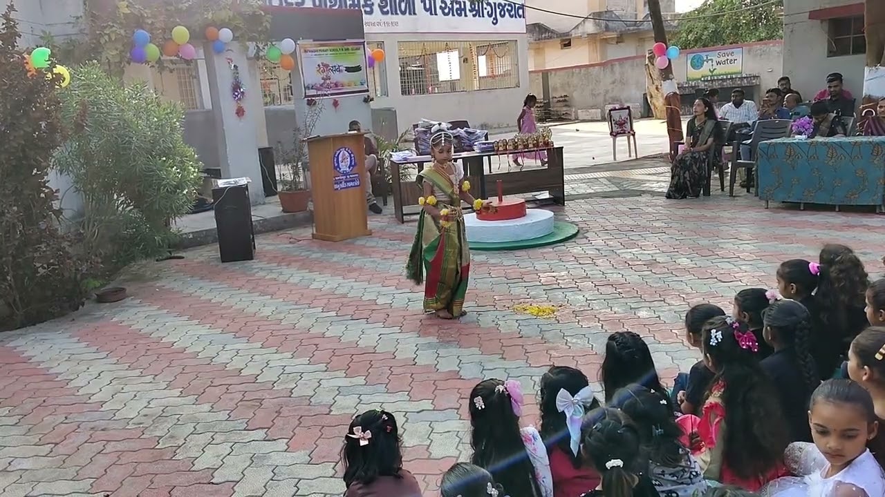 ધોરણ ૫ ની વિદ્યાર્થીની દ્વારા ગણેશ સ્તુતિ