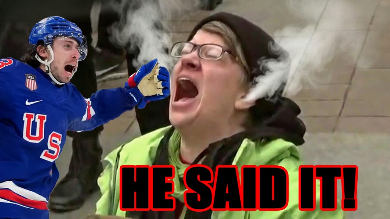 He scored the GAME WINNING GOAL for Team USA Hockey at Winter Olympics and SAID THIS about the USA!