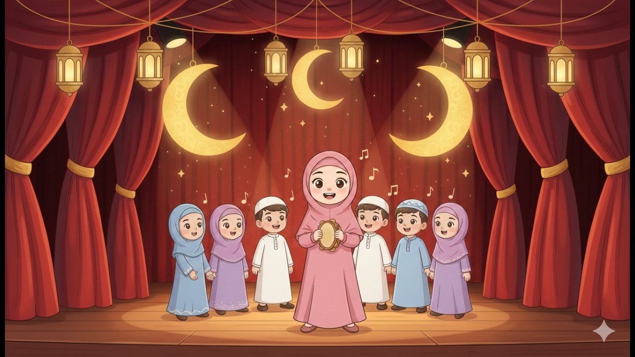 رمضان جاء وعم الأرجاء 🌙-  أغنية رمضان للأطفال 2026 - Sanad Kids TV