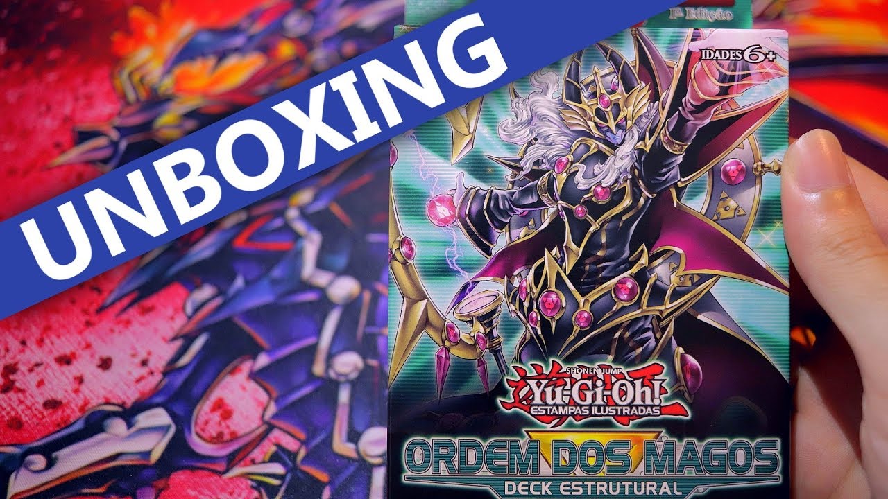 Unboxing Order of the Spellcasters/Ordem dos Magos - Deck Estrutural