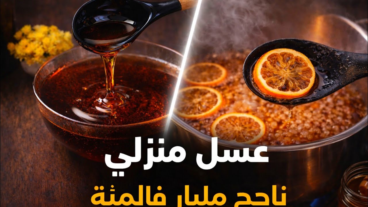 علاش تشريه ونتي عندك قالب سكر🔥عسل منزلي ناجح مليار فالمئة👌 ناجح من أول تجربة لجميع معسلاتك💪